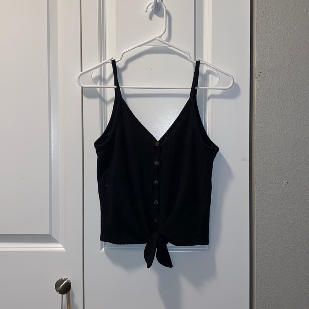 Black summer top